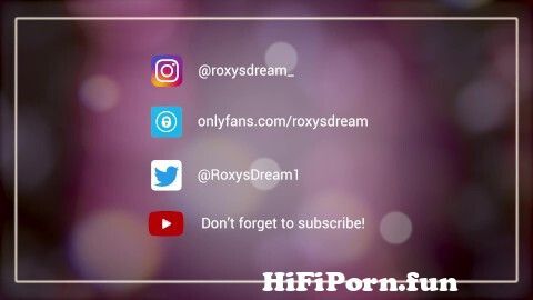 Roxysdream1 Sexs Video Only Fans