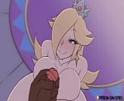 Rosalina is loved by Black Cock from flfy cock black