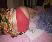 Desi House wife in Red panty Milky thigh from indian desi house wifes