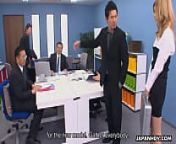 Asian office worker getting froped and fucked by the fellas from young booby girls hot groping song making with young boy