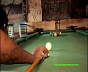 Unprecedented in Cameroon, the sexual bet in billiards against a good cock and a tight ass from camerun