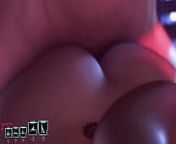 Animation anal sex when a Judy Alvarez lies on her stomach and a guy fucks her ass - Hot Cyberpunk porn from judy alvarez joytoy