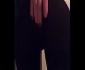 Hannah Horror Showing Off Her Amazing Ass In And Out Of Yoga Pants from girl very hor