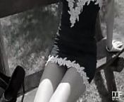 Little Miss Sunshine: Hot Milf's Leg Fetish Fun in The Garden! from little miss world htlayalam actress chippi nud