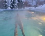Monika Fox Gives Winter Quick Blowjob And Masturbates In Nature Surrounded By Snow from 天水围