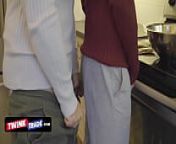Twink Trade - Naughty Teen Twinks Help Their Stepdads With The Thanksgiving Dinner And Boner from teen and old gay