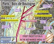 Paris, France, Sex Map, Street Prostitution Map, Massage Parlours, Brothels, Whores, Freelancer, Streetworker, Prostitutes from sex map
