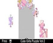 Cute Girls Puzzle Vol 2 (18 ) from 18 adult xxxex