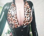 Latex Rubber Catsuit Selfie Video, MILF in fashion Catsuit - Arya Grander from arya xxx hd photo