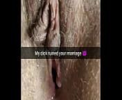 Snap chat cheatingslutty wifebareback sexand cuckold captions compilation! - Not inside- not cheating - Milky Mari from bbw captioned