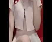 Do you think naughty nurse cosplay is cute? from japanese salesman sucks milky