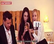 VIP SEX VAULT - Russian Teen gets consolation for her ex from Spanish Couple (Sicilia Model & Arwen Gold) from sex teen model