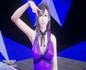 [MMD] TAEYEON - INVU Aerith Tifa Lockhart Hot Kpop Dance Final Fantasy Uncensored Hentai from snsd taeyeon