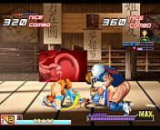 Bao and Brian Battler vs Chun-Li and R.Mika from kyouko mugen