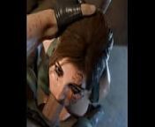 Lara Croft Blowjob from alina croft vumdhot