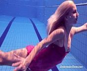 Proklova takes off bikini and swims under water from desi teen nude bath