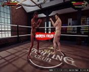 Ethan vs Amanda II (Naked Fighter 3D) from amanda 3d xxx