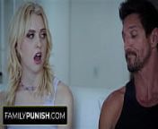 Tiny Blonde Rammed by Stepdad for First Time, Chloe Cherry, Tommy Gunn - FamilyPunish.com from cherry barbie nude fucking sextape in bathtub porn video