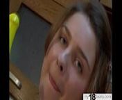 Sexy Student Play with Pussy and use a Sex Toy in the Kitchen from banana homemade sex toy