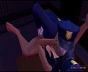 Lesbian Cops Have Sex in the Police Office - Sexual Hot Animations from sex maji