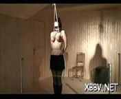 Concupiscent woman gets tits t. xxx in harsh bdsm episode from dan xxx video free download