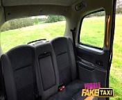 Female Fake Taxi Masked fare fucks hot tattooed Milf with big black cock from spanking handprint