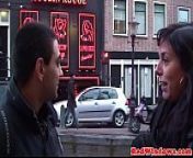 Real sextourist trio with hookers in Adam from red light amsterdam