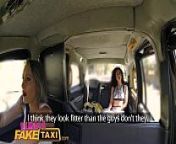 Female Fake Taxi Fitness babe stretches her pussy from fake taxi xx