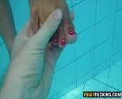 Two Filipina Amateurs Fingered At The Pool from mayka serial part1