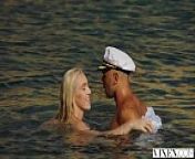 VIXEN Kendra Sunderland passionate sex on a beach from roselyn sanchez boat trip 1