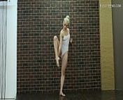 Hot teen babe does gymnastics naked Dora Tornaszkova from dora buji nude