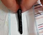 女装マグナムZ27を丸呑み動画 from japanese crossdresser anal huge dildo