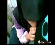 Indonesian Outdoor suck from tiktok indonesian hijab