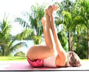 Open your hips with these yoga poses for better doggy and reverse cowgirl riding by Noasanayogagirl from my majorette stretching routine
