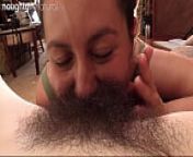 Bushy Queens Bury Faces in Each other in Hairy Pussy from marisol nude silver pearls