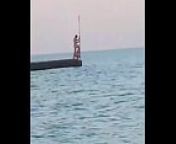 Blowjob on the beach in Jesolo (Italy) from rajce italie nude
