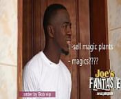 joe end the magic plant from african mature