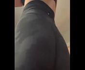 Tatum Alland cameltoe in camo leggings from lingerie allande ligne