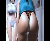 Threesome with two beauty big boobs - Hentai 3D 79 from pandora kaaki 79