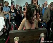 Tied slut anal fucked in public gallery from nonudes gallery
