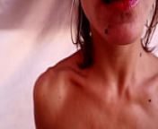 Spanish hot girl gives an awesome blowjob outside from rita film video