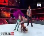Sasha Banks vs Alexa Bliss. Raw 2017. from alexa bliss porn snap