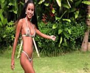 Putri CInta in 'Paddling Pool' Film from indonesian pornstar model