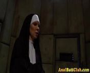 Les nun fucking booty from nun debauchery