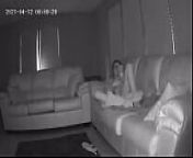 Caught Masturbating on My Couch Housesitting Hidden Cam from in train couch