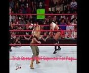 Trish Stratus vs Victoria. Women's Championship match. from wwe raw sex tipulis and wife n