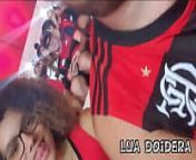 Novinha Flamenguista Lua Doidera Mostrando a buceta no meio da torcida do flamengo no maracana - casaldoidera from boobs show in stadium