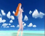 Nami dancing MMD one piece from mmd nami