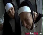 Dominated nun anally toys from nun orgy