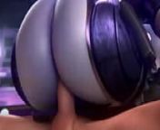 Widowmaker gets the hot juicy meat of her oceanic ass dicked good (listen to our whore sigh) from ben ten 3d